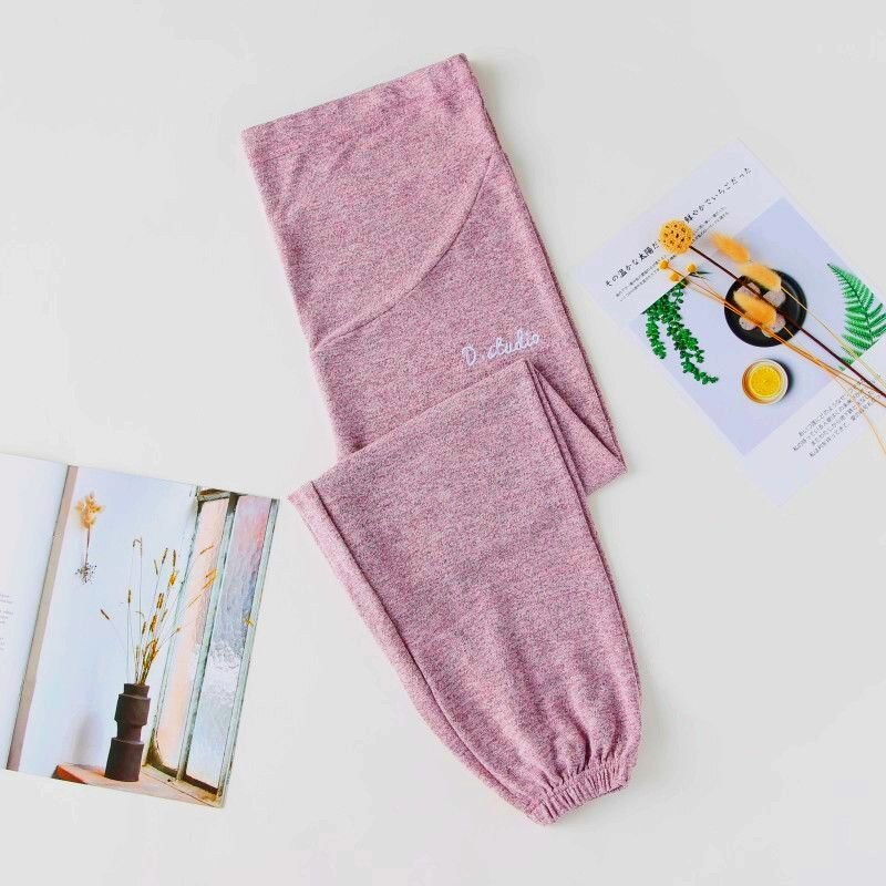 Maternity Harem Pants Casual Home Anti-mosquito Sleep Pants Pregnant Women Elastic Waist Belly Ankle Trousers Pregnancy Clothes