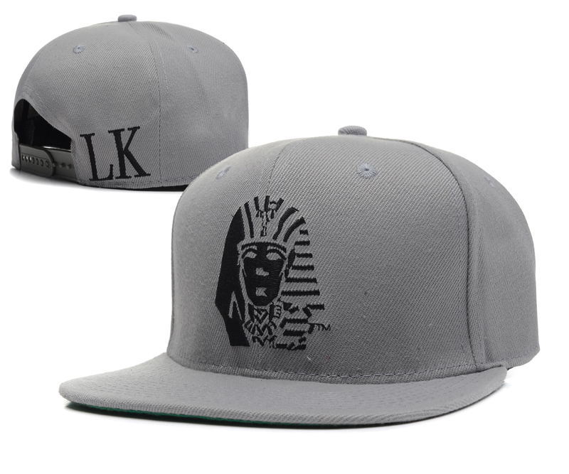 Ultimi Re snapback Caps 100% degli uomini del cotone Regolabile cappelli da baseball delle donne del cappello del sole di sport di modo di marca LK cap spedizione trasporto libero: Grigio