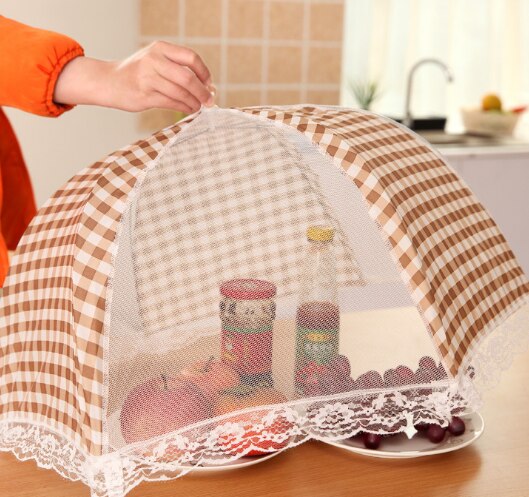 Food Tent Cover Pop-Up Large Mesh Food Serving Covers Picnics BBQ Outdoors