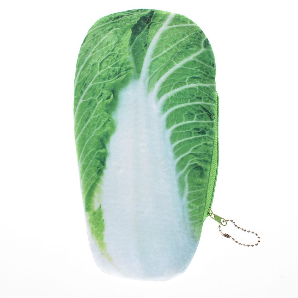 1 Pc Boerderij Fruit Groenten Etui Grote Opbergdoos Organizer Voor Kinderen Schoolbenodigdheden Pennenbakje: Chinese cabbage