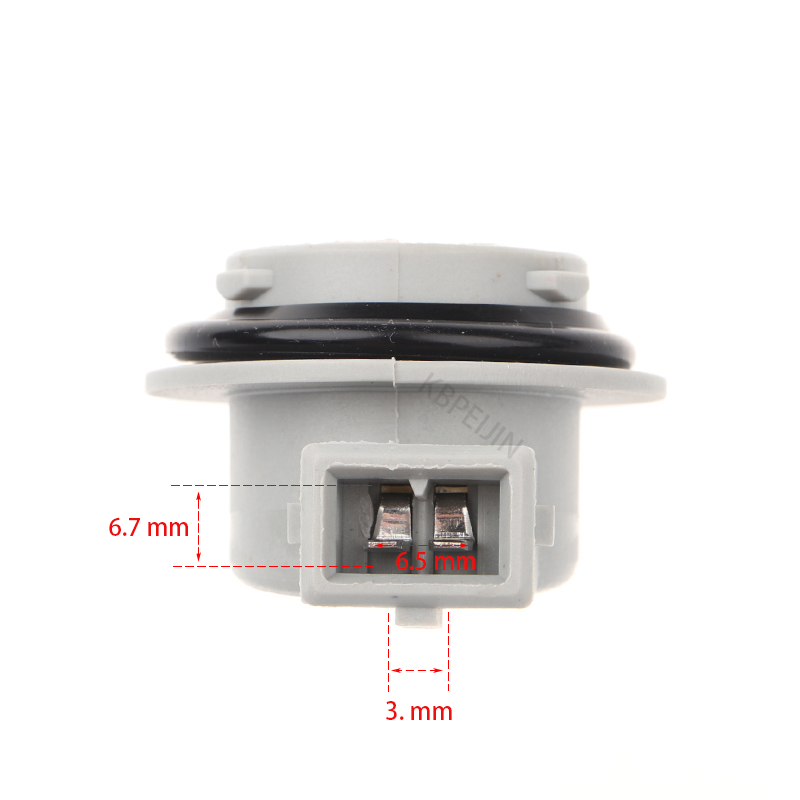 Portalámparas de bombilla P21W, casquillo de luz halógena, accesorios de 2 pines, 1 Uds.