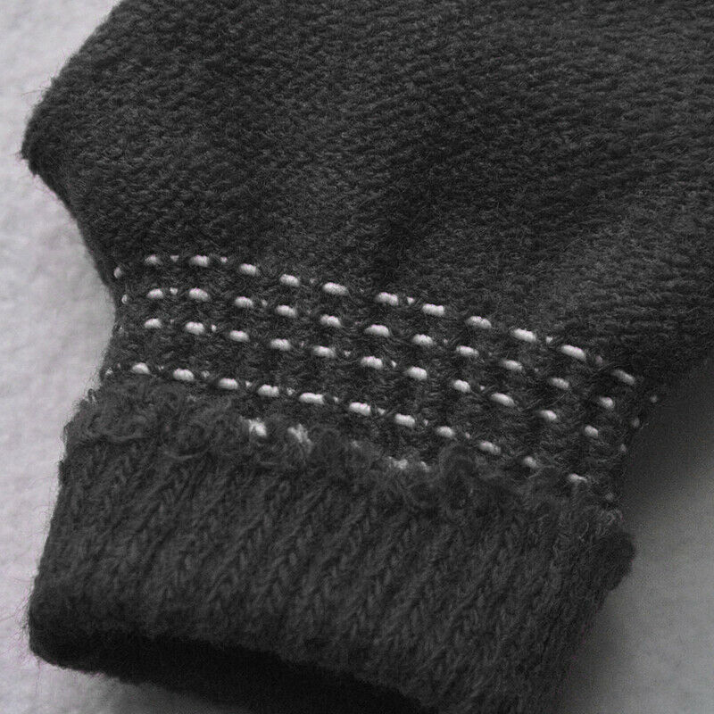 Pudcoco outono inverno da criança dos miúdos do bebê menino meninas bonito macio tricô luvas quentes bebê cor sólida mittens