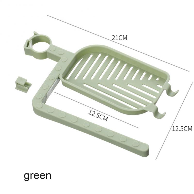Retractable Drain Basket Sink Drain Basket Rectangular Drain Basin Kitchen Household Plastic Wash Basin Drain Bowl Rack God: B02