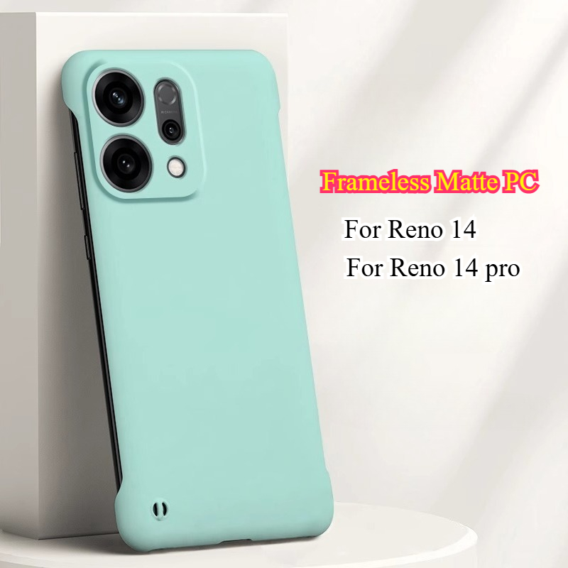 Husă de telefon ultra subțire, fără ramă, mată 14 rezistentă la șocuri, fără margini 14 pentru oppo reno 14 13 5g