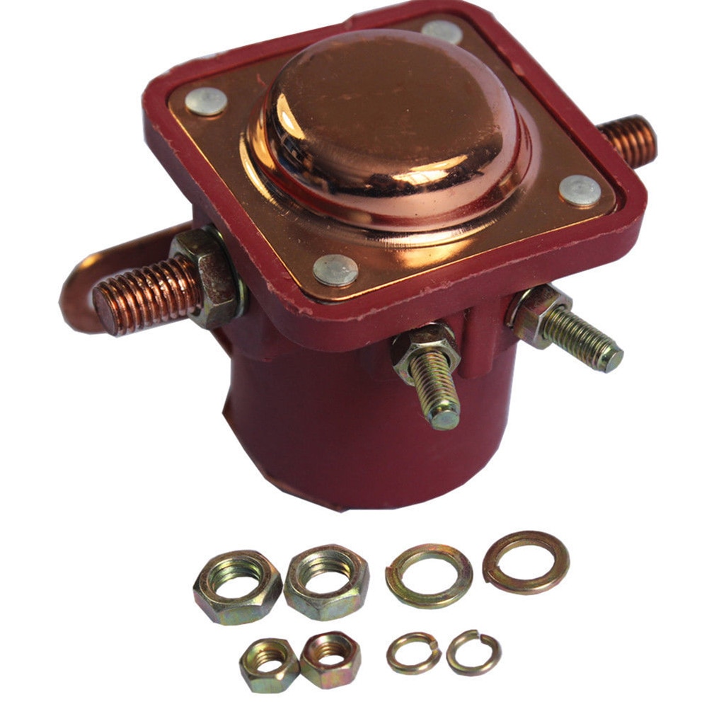 12V Solenoid Relay 4-Terminal Solenoid Relay Valve Contactor Switch For Starter Truck Car SNL135 A30