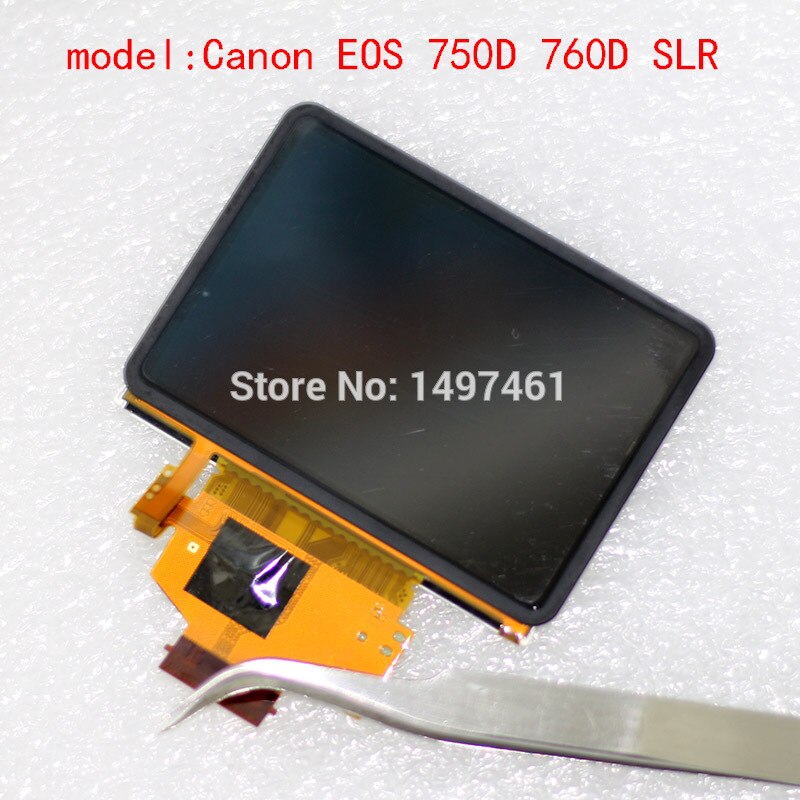 Touch Lcd-scherm Met Achtergrondverlichting Voor Canon Eos 750D 760D 77D 800D; Kus X8i; rebel T6i; Kus 8000D;Rebel T6S Slr