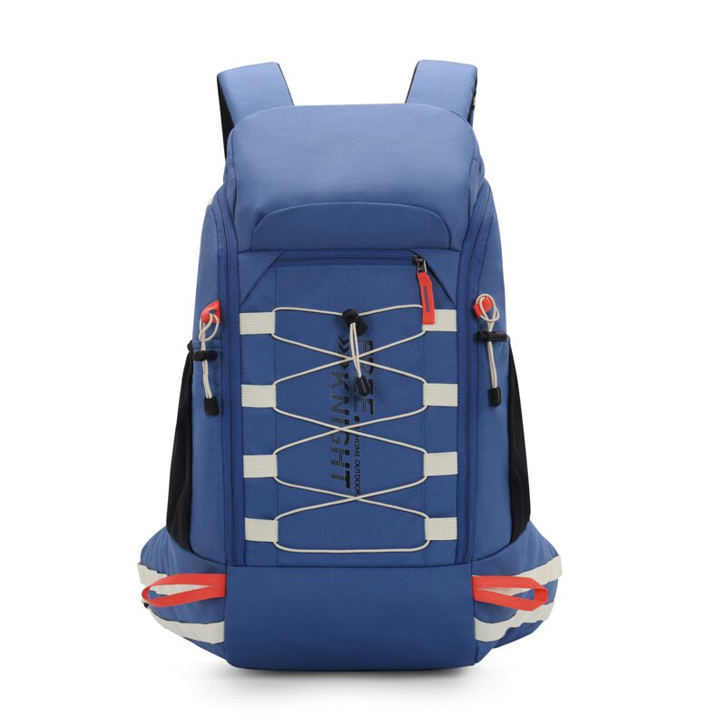 Free Knight 40L sac de voyage en plein air multi-poches étanche sac à dos de sport grande capacité randonnée Camping sac hommes femmes: Blue