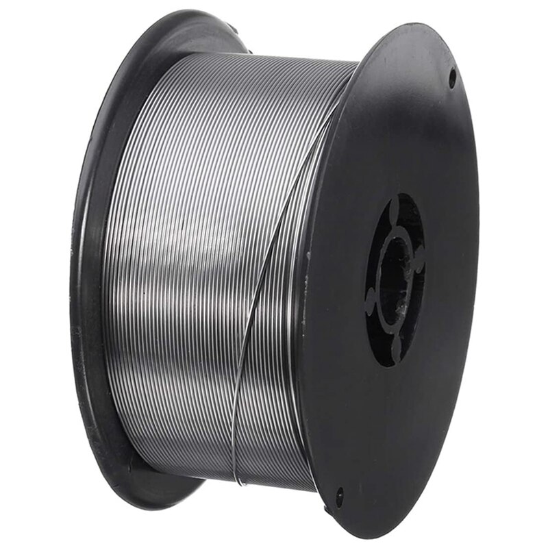 1Pc 500G 0.8Mm Gasless Mig Lasdraad E71T-GS A5.20 Flux Gevulde Lasdraad Zonder Gas Voor Mig lasser Staal Tool