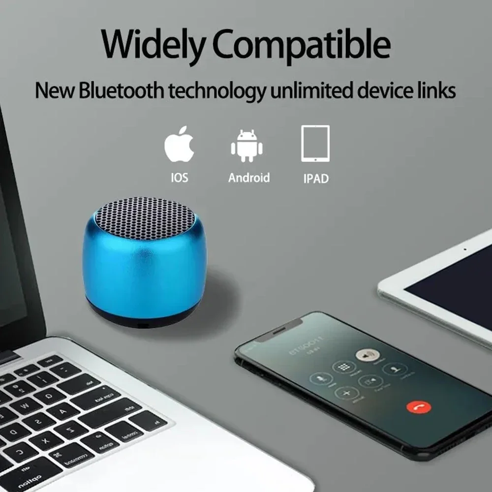M1 Portable Bluetooth Speaker Music Stereo Surround Mini USB Outdoor Subwoofer Speaker Audio Player Wireless Bluetooth Speaker