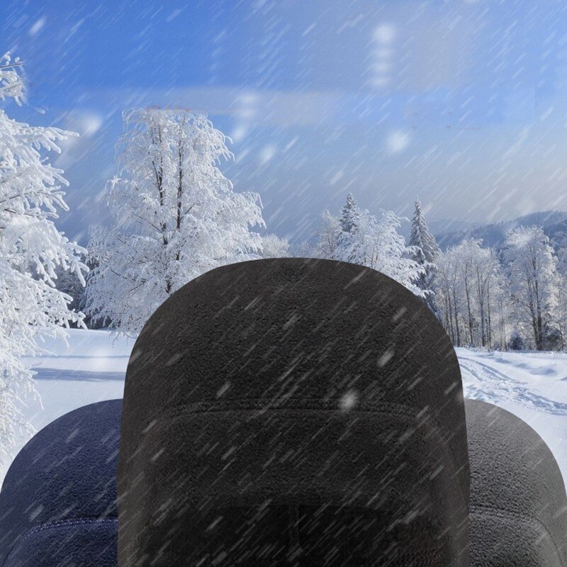 Winter Polar Fleece Hat Thermal Warm Cap Running Sports Soft Stretch Hats Fishing Snowboard Hiking Cycling Skiing Comfortable