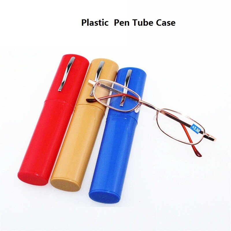 Lunettes de lecture unisexe presbytes, étui tubulaire, Portable, charnière, soins de la Vision, printemps,