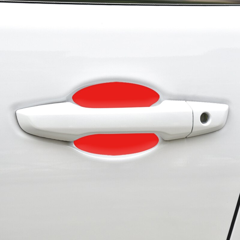 4 stuks reflecterende folie voor deurgrepen van auto's, deurgrepen en deurknoppen, stickers voor hyundai tucson solaris,  ix35 autostickers en accessoires