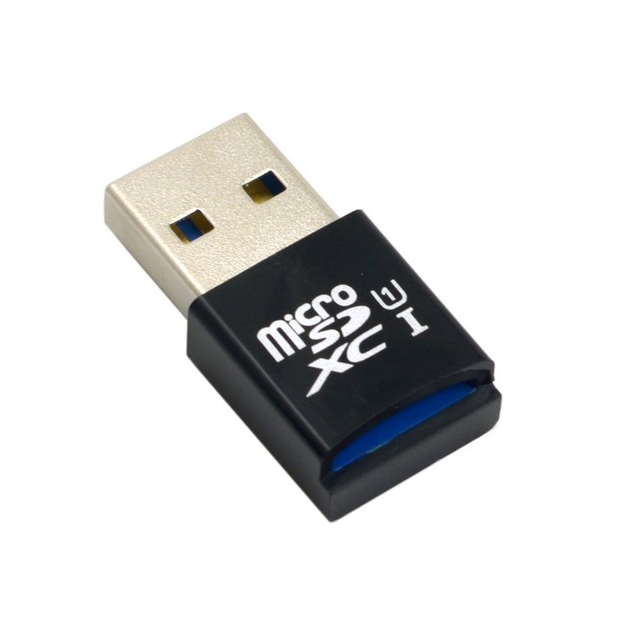 Cablecc Mini Size 5Gbps Super Speed USB 3.0 to Micro SD SDXC TF Card Reader Adapter
