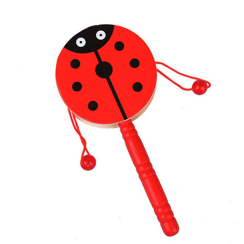 Baby Jungen Mädchen Trommel Spielzeug Aus Holz Ras... – Vicedeal