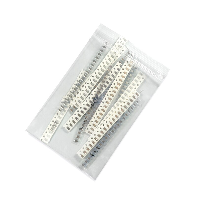 16 Waarden * 20Pcs = 320Pcs 1206 Smd Condensator Diverse Kit 10pF ~ 22Uf Component Diy Monsters kit En Originele Aotflow