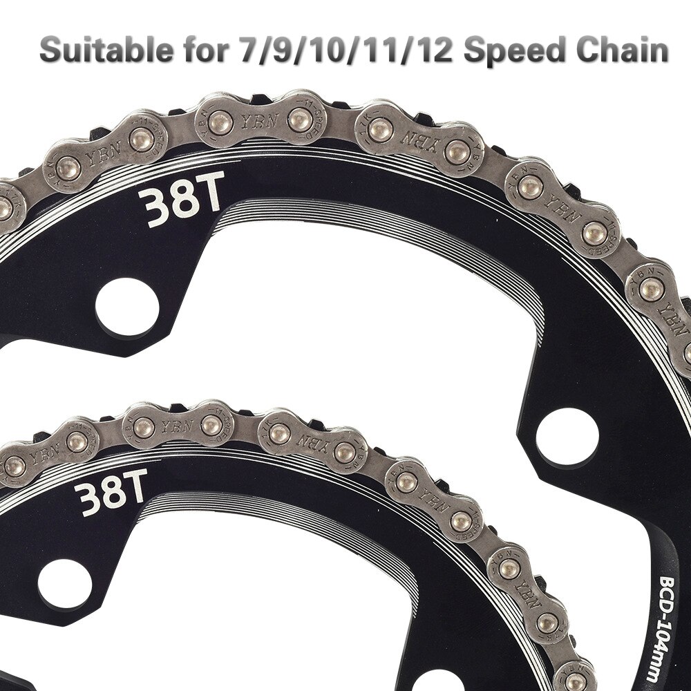 104 bcd mtb racefiets kettingblad smal breed ultralicht mountainbike kettingblad fiets crank tandwiel reparatie onderdelen 32/34/36/38t