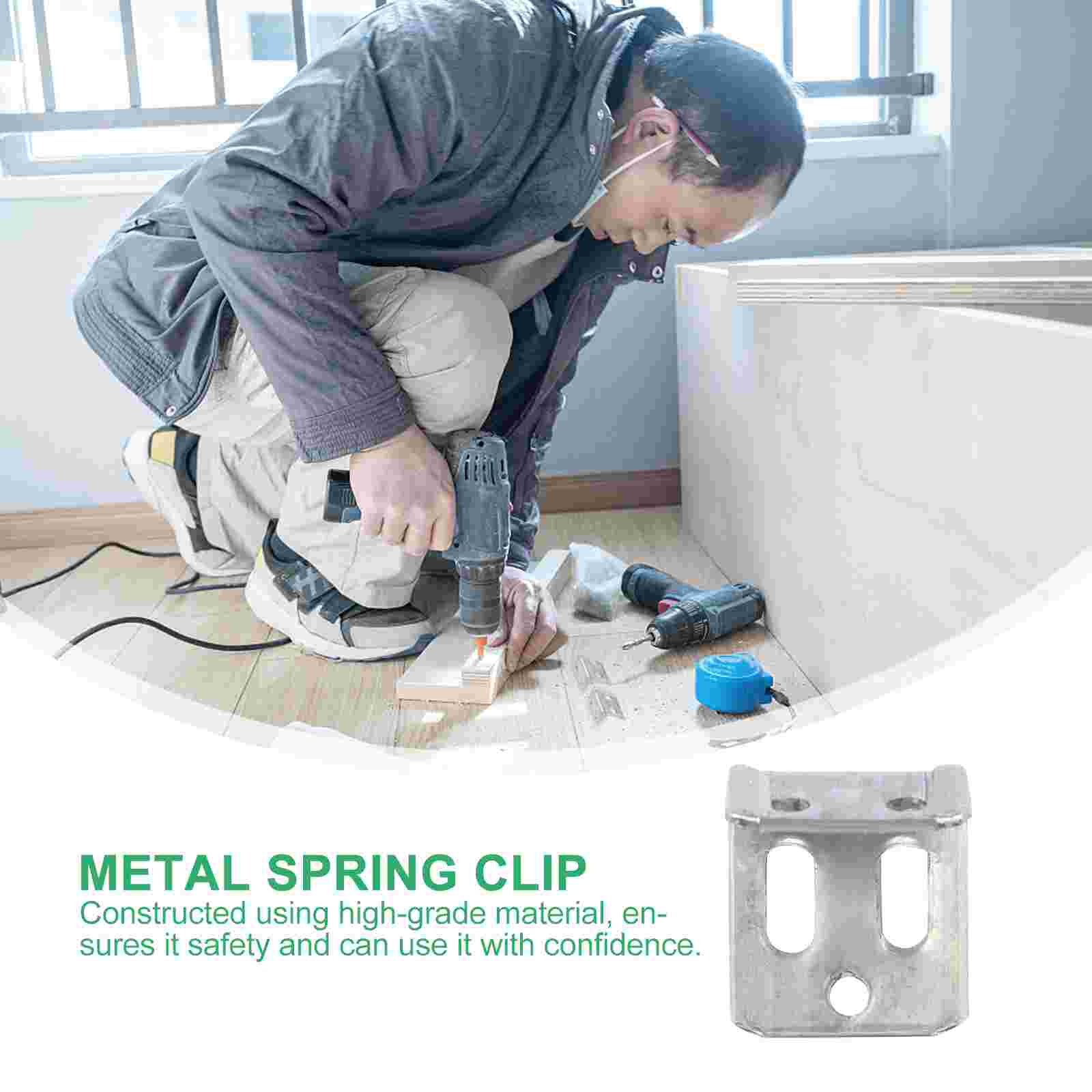 100 Stuks Lente Clip Licht Goede Stevige Veilig Mooi Reparatie Clip Clips Sofa Clip Voor Sofa