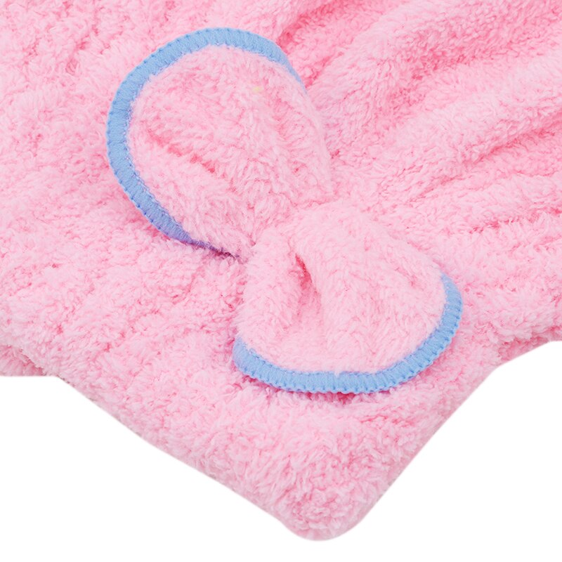 1 Pza gorra de baño para la ducha de microfibra turbante toalla banda elástica gorro de baño gorro para spa bonitos sombreros de ducha protectores para el cabello accesorios de baño