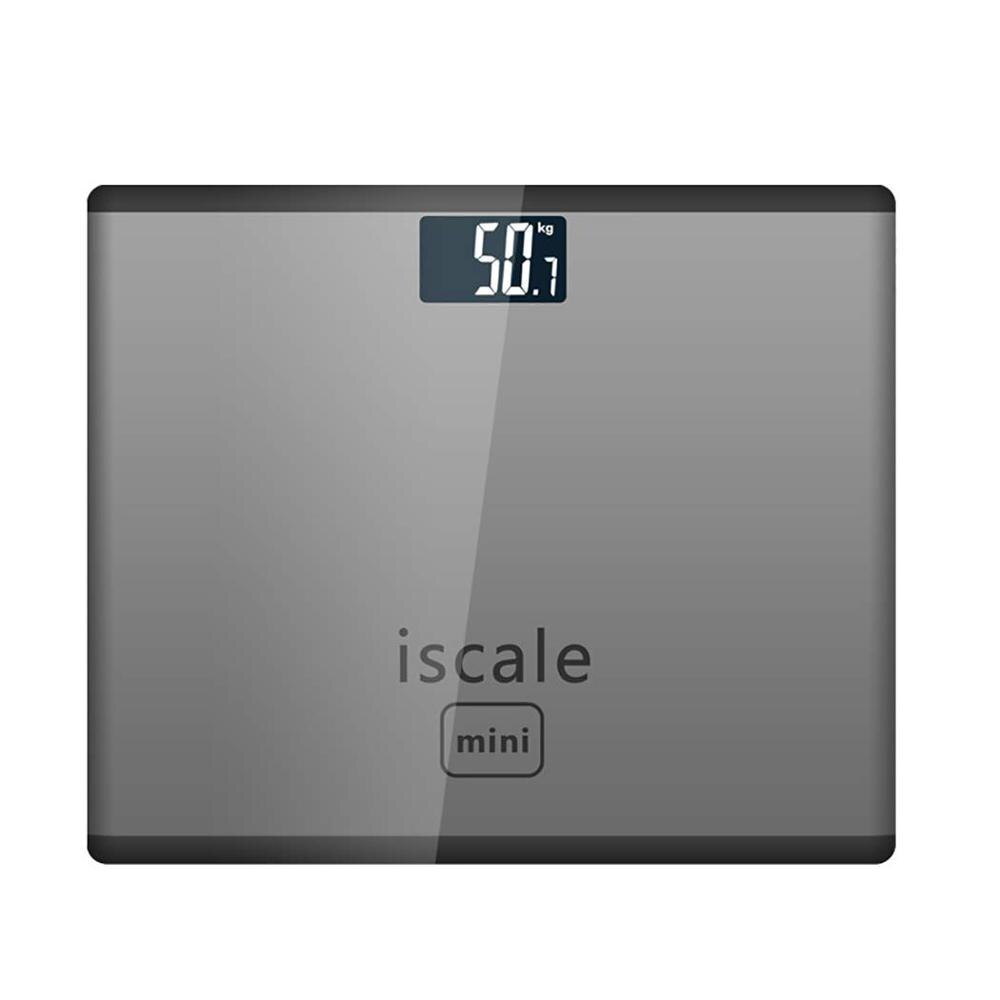 Floor Body Scale Glass Smart Electronic Scales USB Charging LCD Display Body Weighing Digital Weight Scale