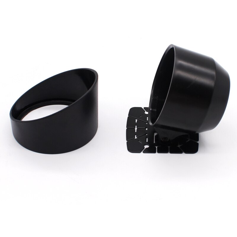DEFT Gauge Pod 60mm Universal Gauge Cup Car Mount Holder Plastic Single Auto Car Meter Pods Dash Pod Mount Bracket Adjustable