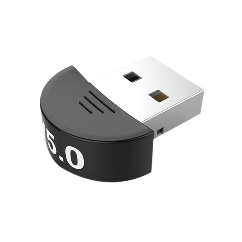 Usb bluetooth adapter mottaker  v5.0 til  ps4 datamaskin pc mus trådløs mini usb bluetooth dongle 5.0 til høyttaler musikk mottaker: misligholde tittel