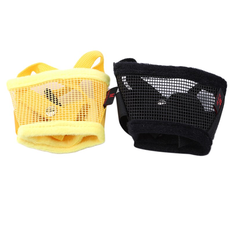 Pet Dog Adjustable Anti Bite Muzzle Mask Dogs Anti Barking Mesh Mouth Snouts Grooming