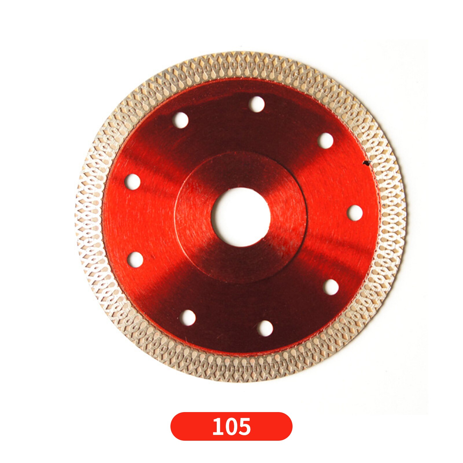 105/115/125Mm Turbo Diamant Zaagblad Disc 3 Maten Voor Diamant Hout Snijden Disc Keramiek porselein Tegels Haakse Slijper: 125mm / Rood