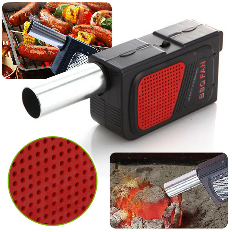 BBQ Ventilator Air Blowers Handheld Elektrische Bentilator Balg voor Barbecue Outdoor Camping Picknick Barbecue Koken Tool