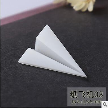 3 pcs/lot Different style Resin mini Paper Crane Paper Plane material epoxy mold makeing jewelry filling for DIY jewelry: F3