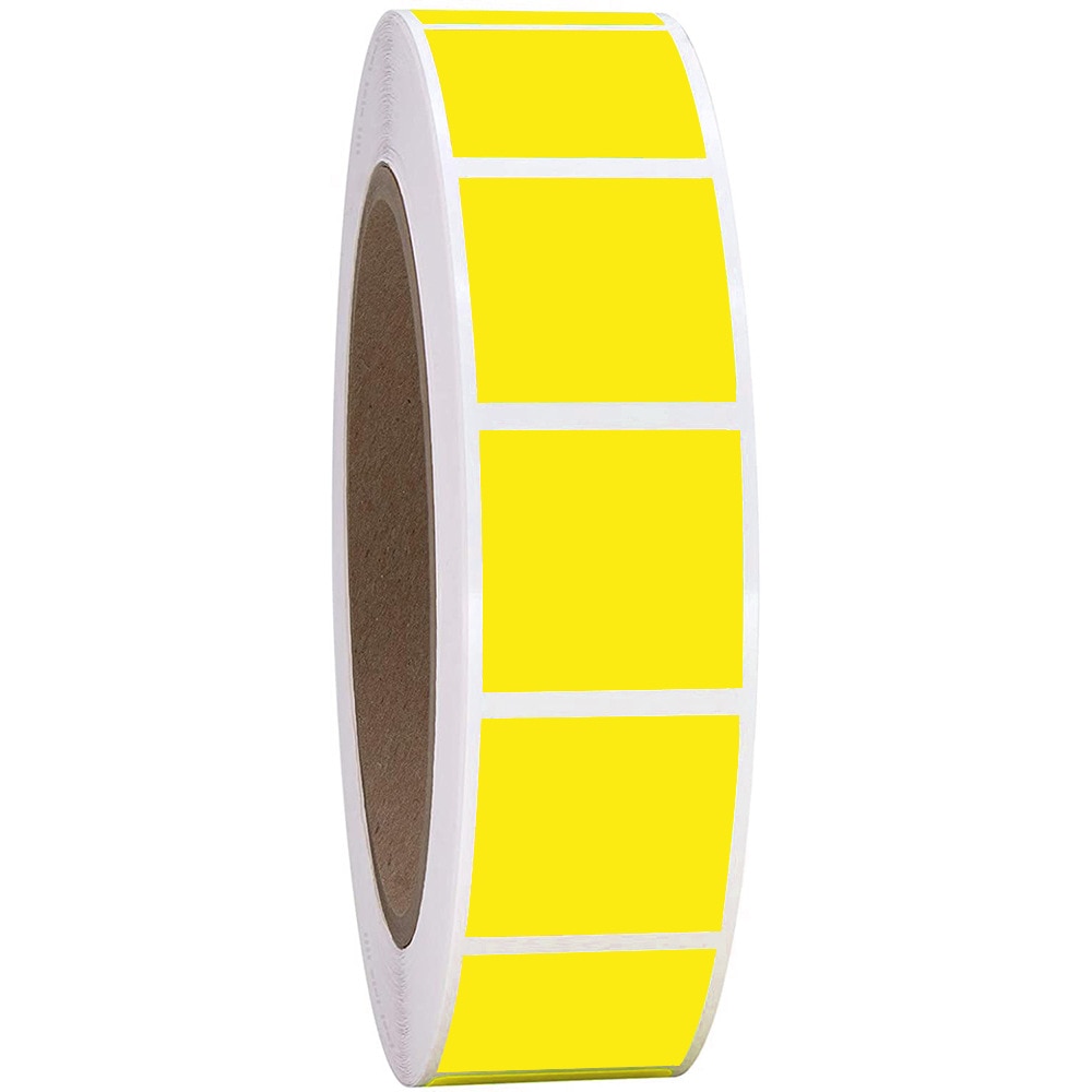 50-500Pcs Square Chroma Label Color Code Dot Labels stickers Red Yellow Blue Green Teacher Office Supplies stationery stickers