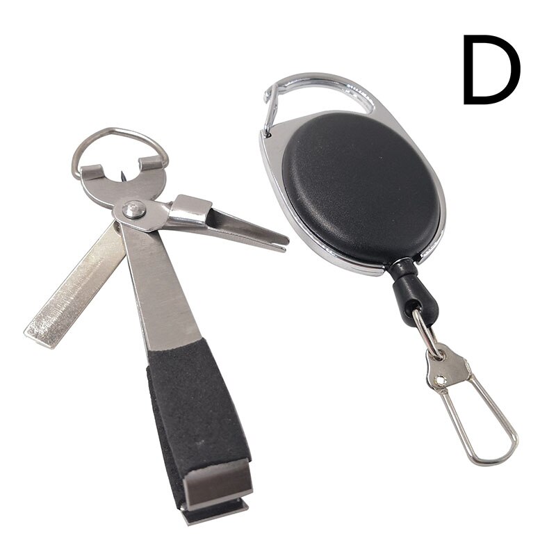 1 stk fiskeri rustfrit stål nipper line cutter klipper krog øjenrens hurtig knudeværktøj krogsliber fluebindingsværktøj grej: D