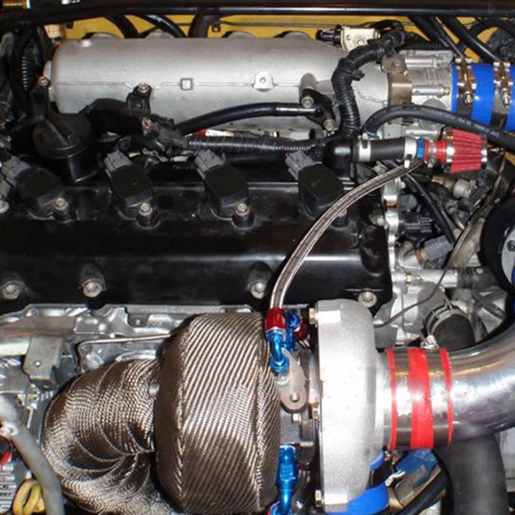 Turbo Blanket Heat Shield Cover Turbo Protection Cover Turbocharger Insulation Cover Titanium Fiber Turbine Cover