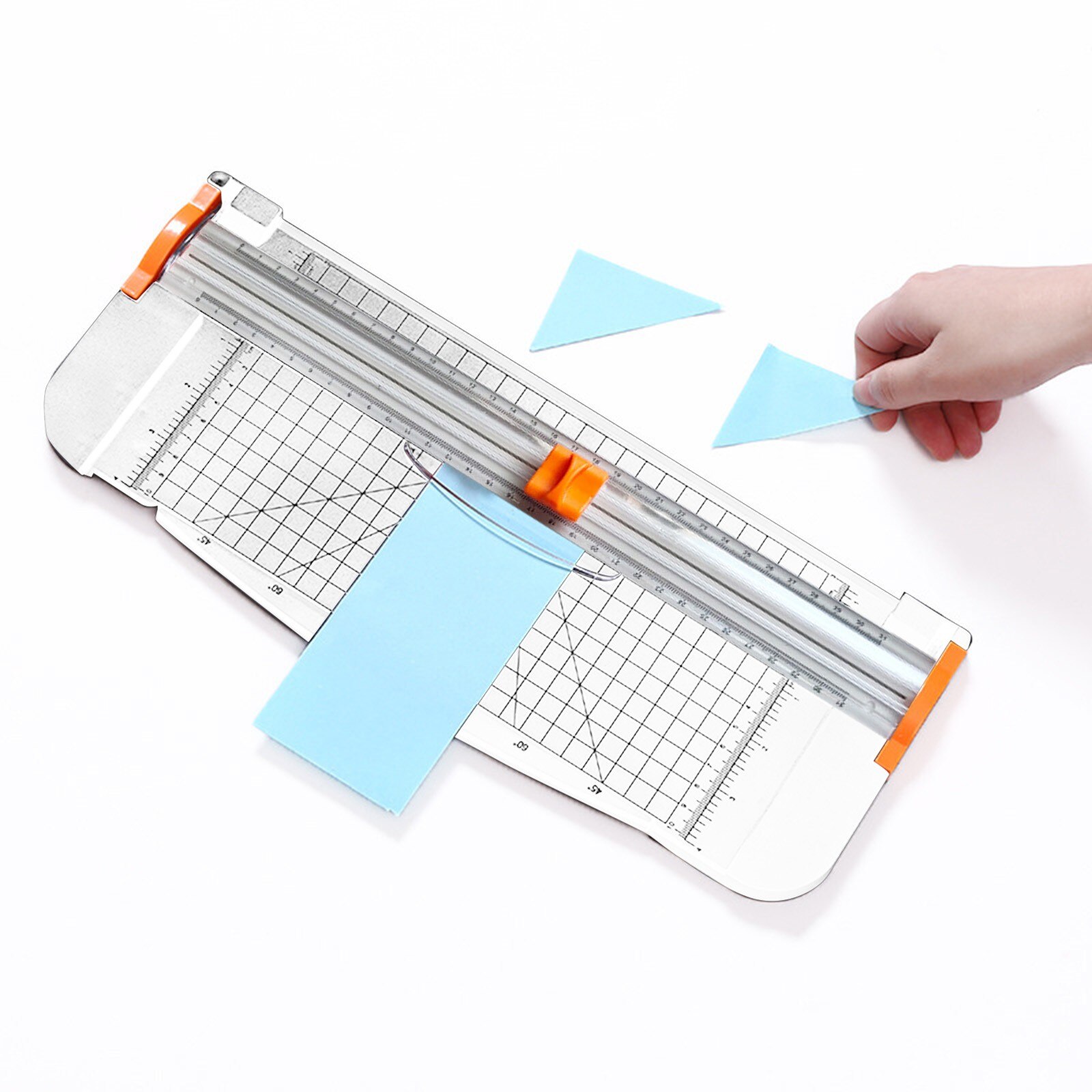 A4 Plastic Base Paper Cutter Cutting Mat Machine Office Supplies Photo Label Art Painting Trimmer Scrap Booking Tools Ruler