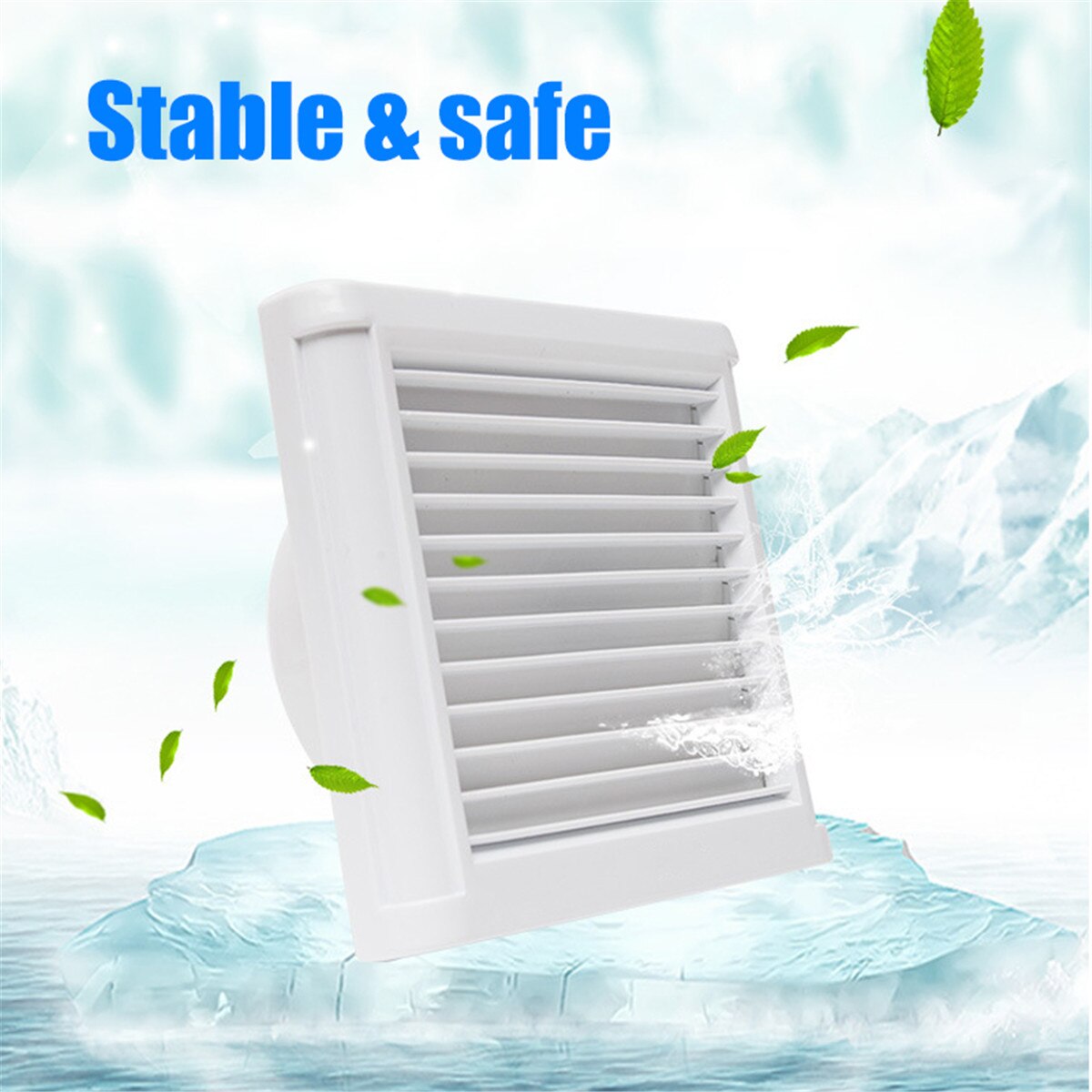 6 inch Waterproof mute powerful exhaust fan wall waterproof bathroom exhaust fan For Kitchen Toilet Window Ventilation Fans 220V