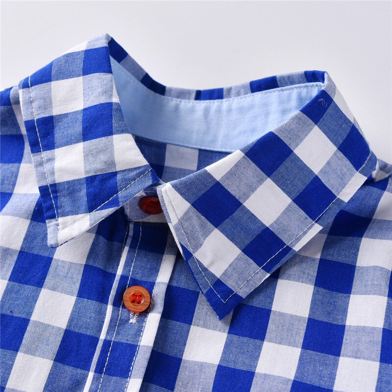 Conjuntos de ropa para niño pequeño, camisas formales a cuadros para niño, Tops + Pantalones, trajes de 2 piezas para niño, trajes de Año 2022