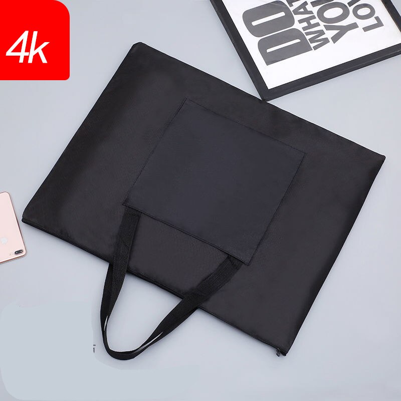 4K/8K Kunstenaar Tas Draagbare Schilderen Schets Opslag Materiaal Tas Bestand Tekentafel Tas Kantoor Bestand organizing Draagtas: 4k