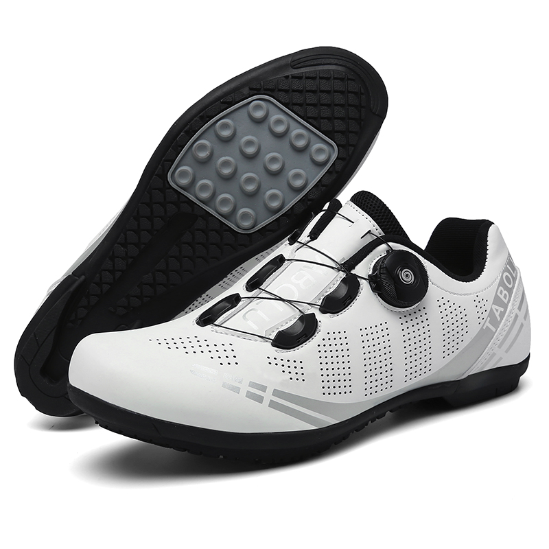 Men No Locking Mountain Bike Shoes Without Cleats Road Bicycle Speed Non Cleat Cycling Shoes Sneaker Flat Pedal Mtb: Beige / 39