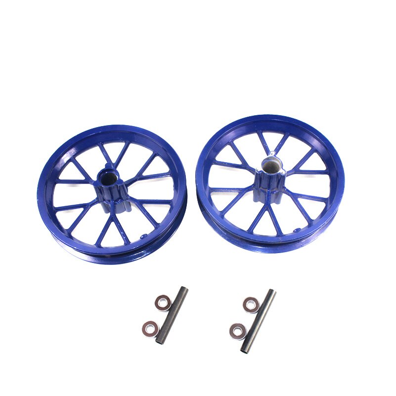 Llanta de aleación de aluminio para Mini Moto, llanta delantera y trasera de 222mm, apta para 49cc, Dirt Bike de bolsillo,: Front and Rear hub
