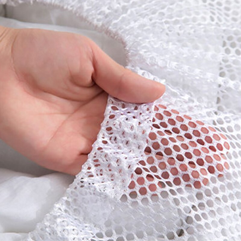 Grote Capaciteit Koord Waszakken Dikke Mesh Wasserij Wassen Tassen Voor Huishoudelijke Badkamer Jassen Gordijn Wassen Zakken Levert