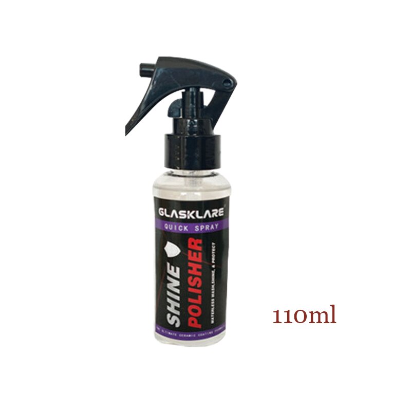 110Ml 9H Vloeibaar Glas Keramische Auto Coating Waterdicht Nano Keramiek Beschermen Shine Auto Paint Care Anti-Kras super Hydrofobe: Transparent 110ml