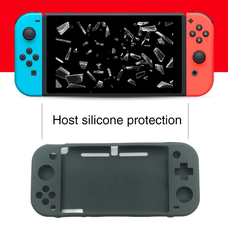 Til switch ns lite controller beskyttelsessæt nintendo console mini silicone case protector switch cover fuld udskiftning sag
