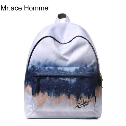 Unisex laptop rucksack frauen schule tasche für mädchen bunte leinwand reise rucksack männer wasserdichte rucksack junge college tasche