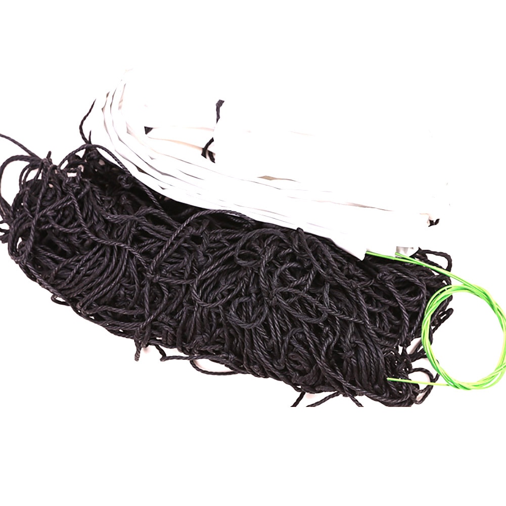 Standard badmintonnet indendørs udendørs sport volleyballtræning bærbar quickstart tennis badminton firkantet net 9.5 x 1m