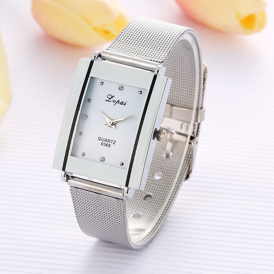 Rechthoek Armband Horloge Vrouwen Horloges Luxe Kristal Dames Horloge vrouwen Horloges Klok reloj mujer zegarek damski