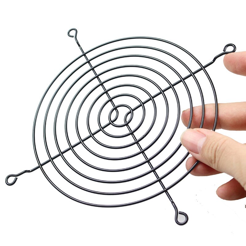 5 Piecces 140mm Fan Grills 140x140m Metal Mesh Finger Protector for 140mm Fan PC Laptop Computer Case Fan LED Fans