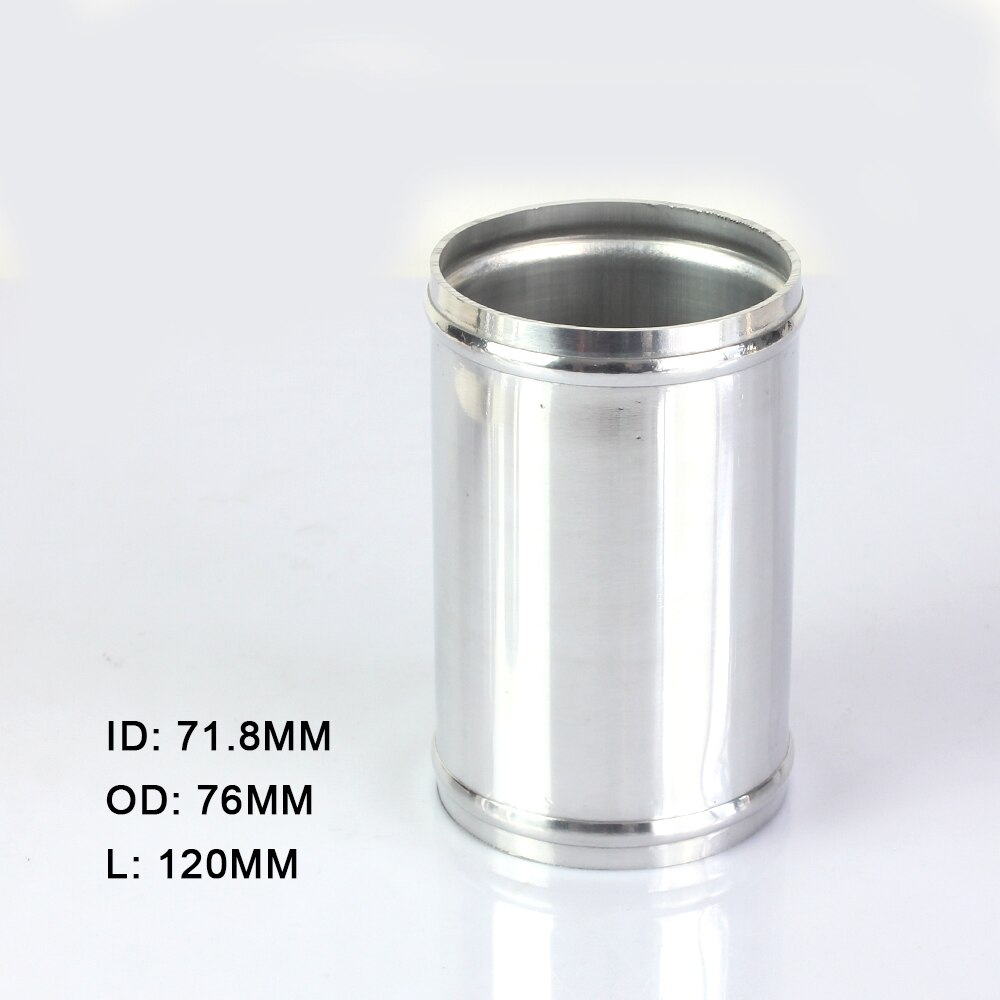 Carro Turbo Intake Pipe 63 70 76 Mm Voor Luchtfilter Supercharger Kap Koude Intake Auto Kit Turbo Intake Charger 2.5 3 Inch: 76MM