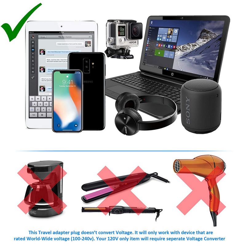 Eu-stekkeradapter 2- pins vs japan china naar eu euro europa reisadapter stopcontact stroomomvormer elektrisch stopcontact