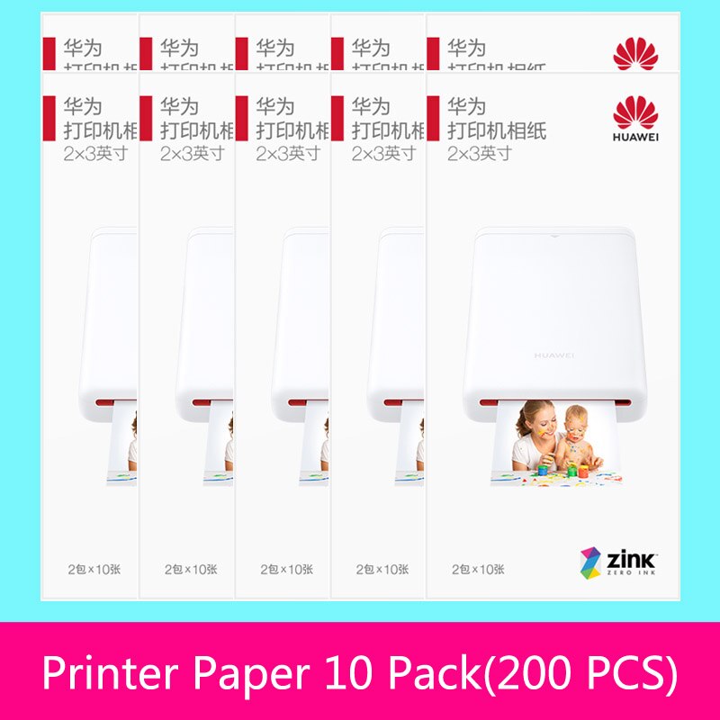 Originele Zink 2*3 Inch 50*76Mm Voor Huawei Printer Fotopapier Canon Zoemini Lg PD261 251 233 239SP