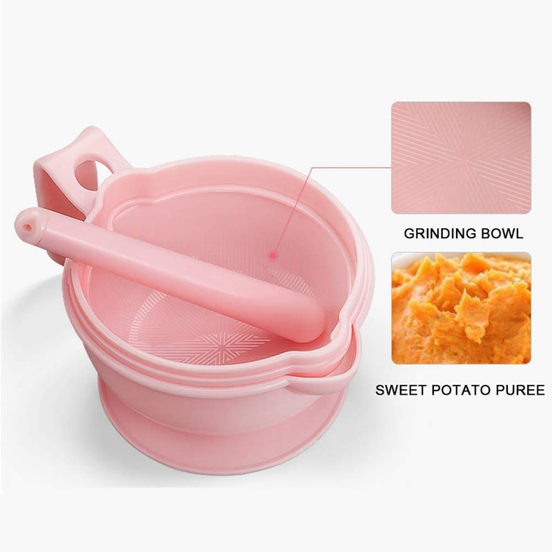 Bébé complément alimentaire broyeur manuel nourriture meulage bol complément alimentaire fruits purée légumes cuisson Machine bébé alimentation Supplemen