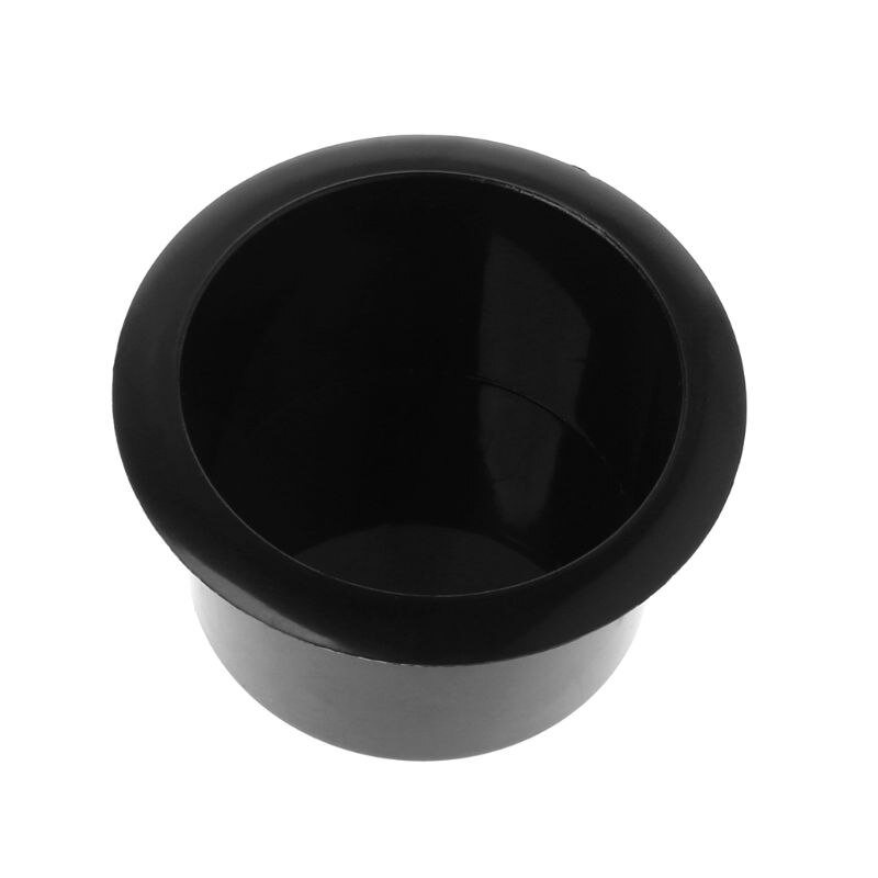 Plastic Black Insert Cup Holder Drink Bottle Placing Rack For Car Marine Boat RV Truck Office Sofa 83XA